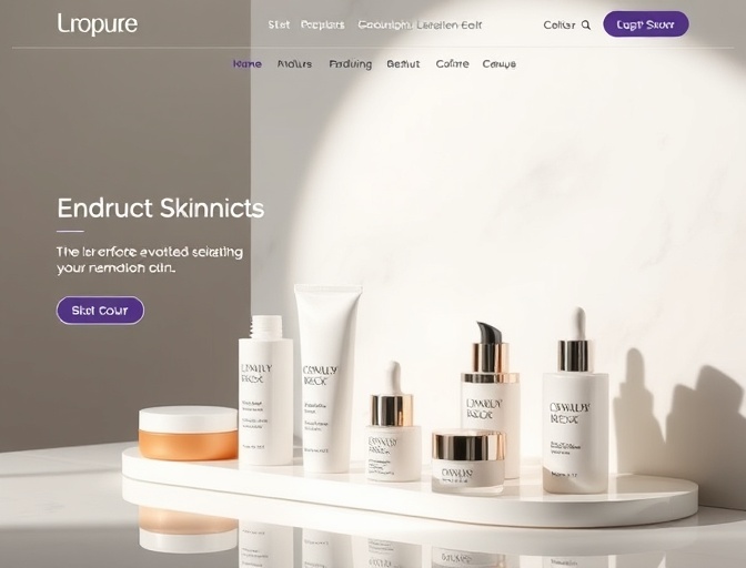 BeautyPro 美容健康网站