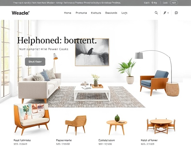 HomeLux 家居用品网站